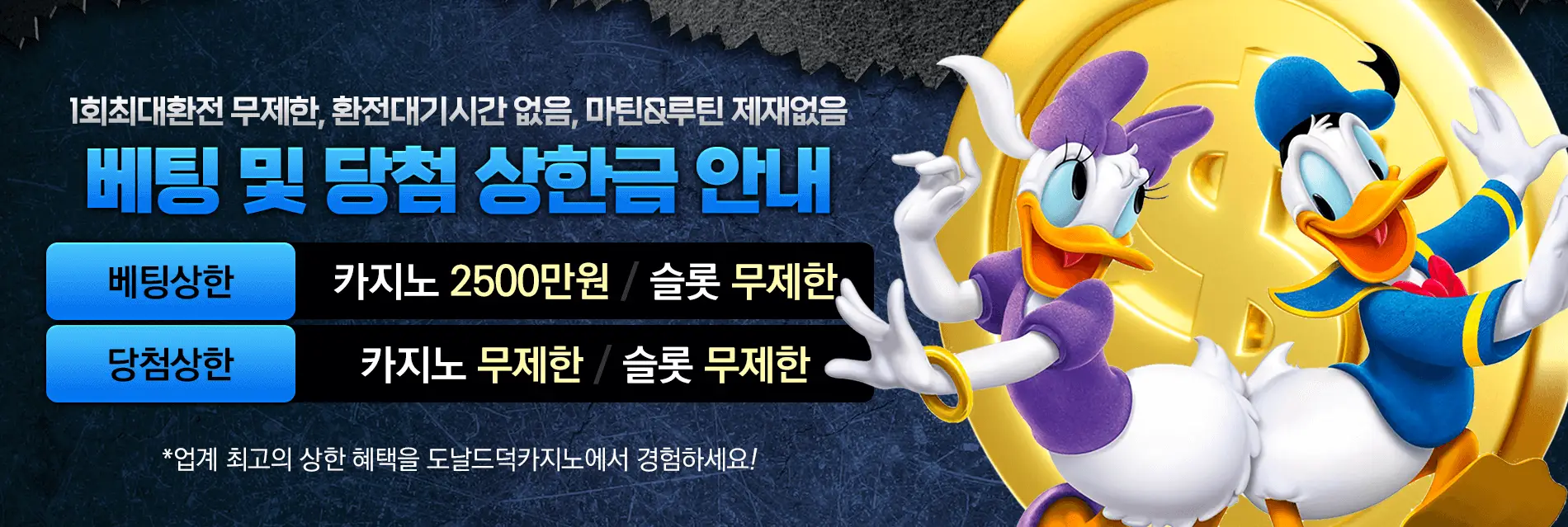 도날드덕 카지노 주소